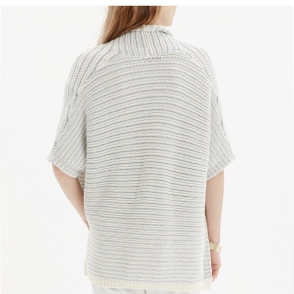 Madewell Oversized Cardigan Sweater,  Beach, Picnic, Campfire, Travel Size XS - Picture 4 of 12